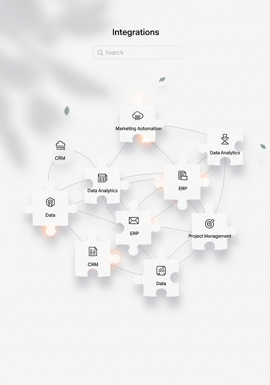 SaaS Integration Page System