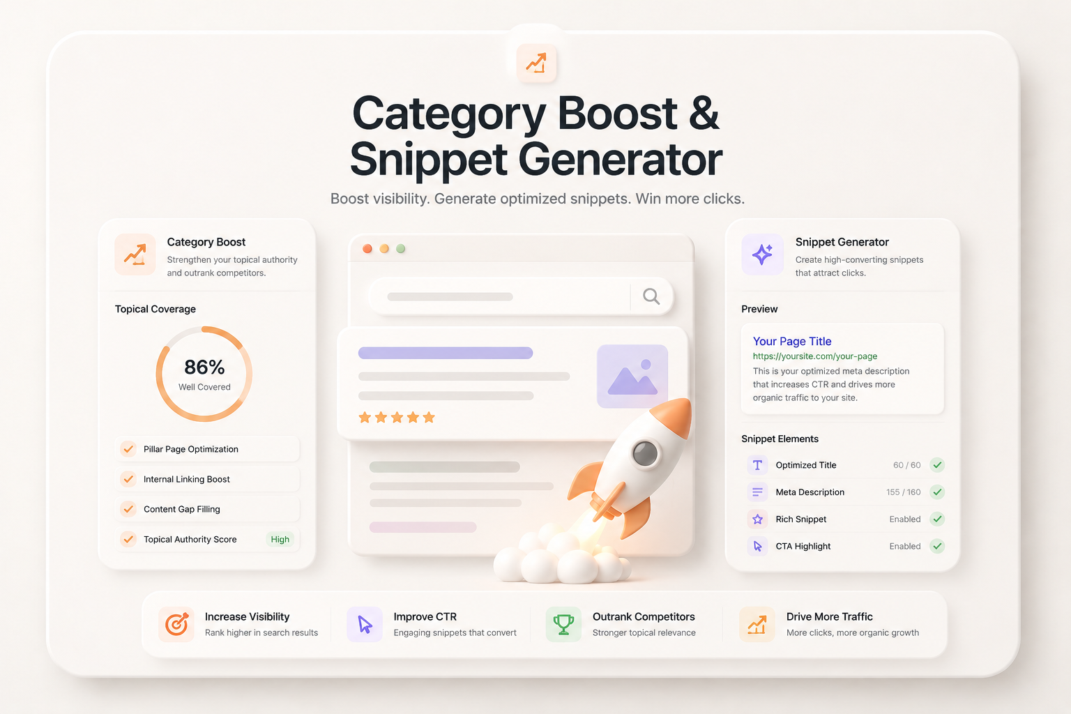 Category Boost & Snippet Generator